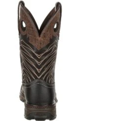 Durango Men's Maverick XP 11" Steel Toe WP Western Work Boot - DDB0176 12 Durango Men's Maverick XP 11" Steel Toe WP Western Work Boot - DDB0176 -Overlook Boots Online Shop DDB0176 back
