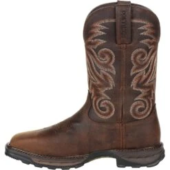 Durango Men's Maverick XP 11" Steel Toe WP Western Work Boot - DDB0206 11 Durango Men's Maverick XP 11" Steel Toe WP Western Work Boot - DDB0206 -Overlook Boots Online Shop DDB0206 instep profile