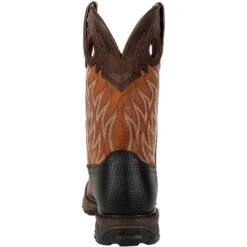 Durango Men's Maverick XP 11" Steel Toe WP Western Work Boot - DDB0215 -Overlook Boots Online Shop DDB0215 back