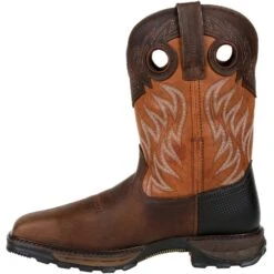 Durango Men's Maverick XP 11" Steel Toe WP Western Work Boot - DDB0215 -Overlook Boots Online Shop DDB0215 instep profile