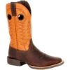 Durango Men's Rebel Pro 12" Square Toe Western Boot - Orange - DDB0230 -Overlook Boots Online Shop DDB0230