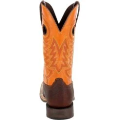 Durango Men's Rebel Pro 12" Square Toe Western Boot - Orange - DDB0230 12 Durango Men's Rebel Pro 12" Square Toe Western Boot - Orange - DDB0230 -Overlook Boots Online Shop DDB0230 back