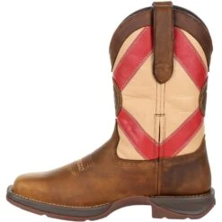 Durango Men's Rebel 11" Square Toe Western Boot - Brown - DDB0233 11 Durango Men's Rebel 11" Square Toe Western Boot - Brown - DDB0233 -Overlook Boots Online Shop DDB0233 instep profile