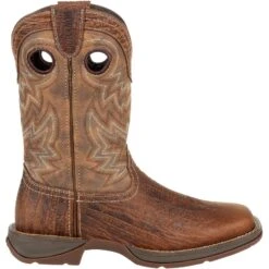 Durango Men's Rebel 11" Square Toe Western Boot- Trail Brown - DDB0271 -Overlook Boots Online Shop DDB0271 profile