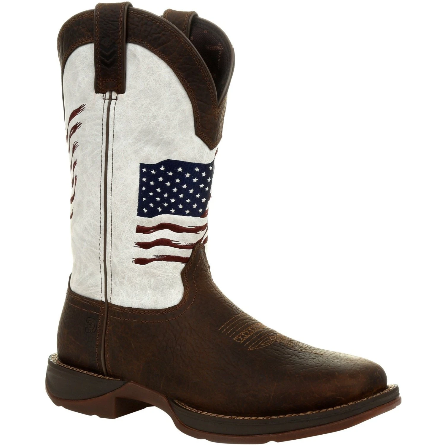 Durango Women's Lady Rebel Distressed Flag 11" Square Toe Western Boot DRD0394 3 Durango Women's Lady Rebel Distressed Flag 11" Square Toe Western Boot DRD0394