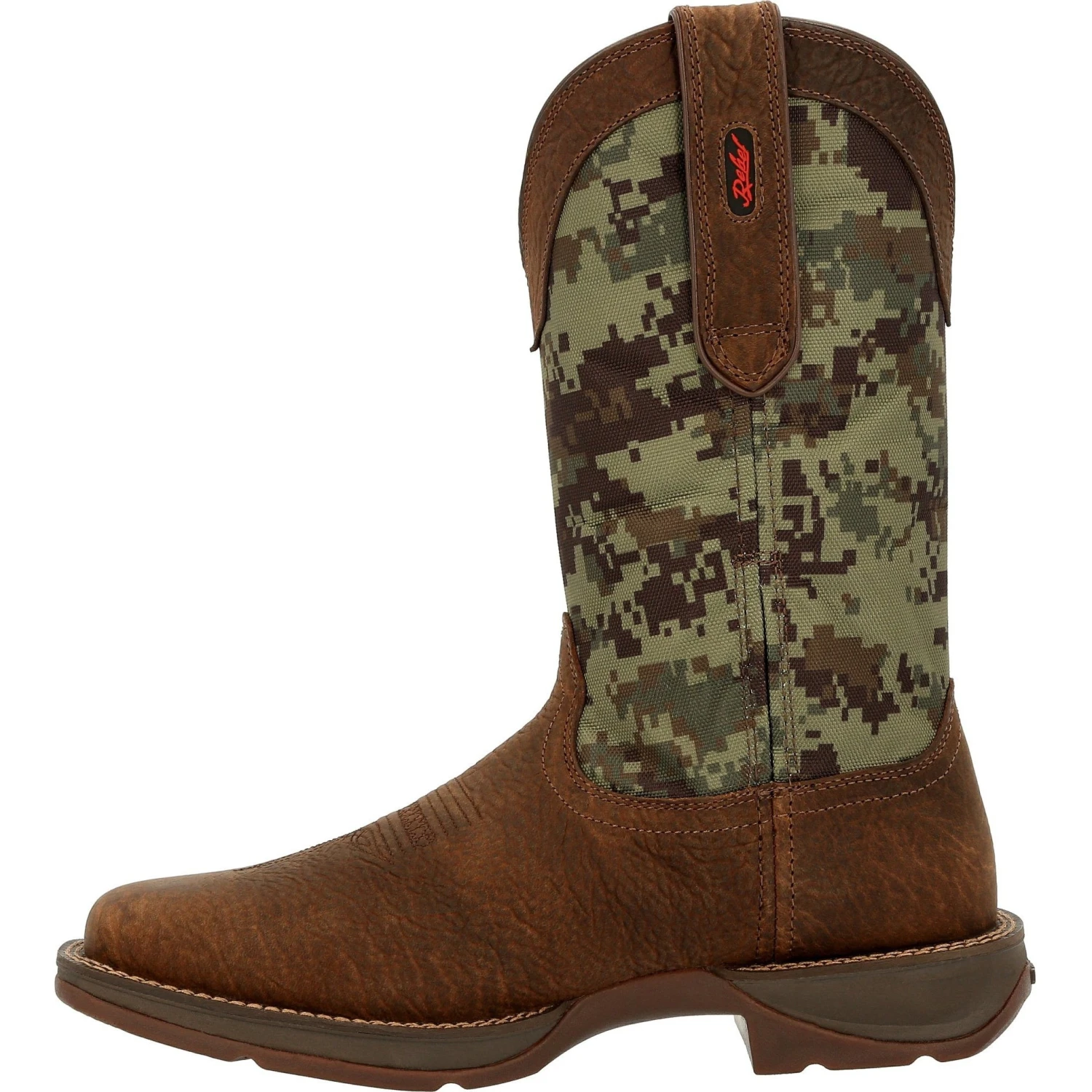 Durango Men's Rebel 12" Sqr Toe Pull-On Western Classic Boot - DDB0329 6 Durango Men's Rebel 12" Sqr Toe Pull-On Western Classic Boot - DDB0329 - Image 4