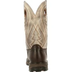 Durango Men's Maverick XP™ 11" Comp Toe Metguard Western Work Boot - DDB0331 11 Durango Men's Maverick XP™ 11" Comp Toe Metguard Western Work Boot - DDB0331 -Overlook Boots Online Shop DDB0331 back