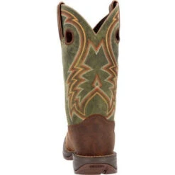 Durango Men's Rebel 12" Square Toe Western Work Boot -Hunter Green- DDB0390 -Overlook Boots Online Shop DDB0390 4 LARGE b0808a19 8af9 449d 83d3 ac6713bd4e26