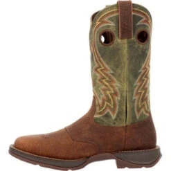 Durango Men's Rebel 12" Square Toe Western Work Boot -Hunter Green- DDB0390 -Overlook Boots Online Shop DDB0390 5 LARGE 8223f6d2 14a1 47cf ab6f 3efeee21f71a