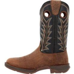 Durango Men's Rebel 12" Round Toe Western Work Boot -Oak Bark- DDB0428 -Overlook Boots Online Shop DDB0428 5 LARGE 179cfedc 7cc0 4893 9cb5 97711868c318