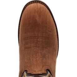 Durango Men's Rebel 12" Round Toe Western Work Boot -Oak Bark- DDB0428 -Overlook Boots Online Shop DDB0428 6 LARGE 747f6857 ccca 4e3b be1a 62fafa6788c2