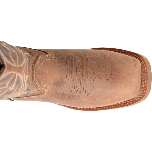 Double H Women's Haddie 11" Comp Toe Western Work Boot- Brown - DH2411 7 Double H Women's Haddie 11" Comp Toe Western Work Boot- Brown - DH2411 - Image 5