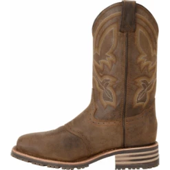 Double H Men's Jeyden 11" Comp Toe WP Western Work Boot- Brown- DH5124 10 Double H Men's Jeyden 11" Comp Toe WP Western Work Boot- Brown- DH5124 -Overlook Boots Online Shop DH5124 500xauto Instep