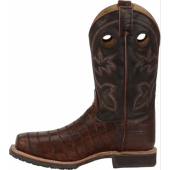 Double H Men's Wayne 12" Steel Toe Western Work Boot - Brown - DH5225 -Overlook Boots Online Shop DH5225 500xauto Instep