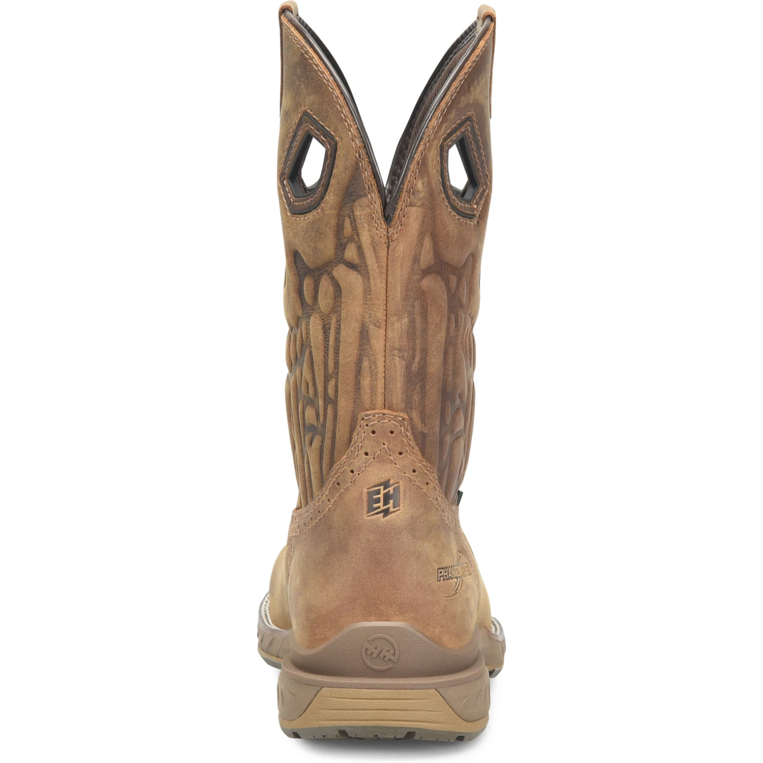 Double H Men's Lycan 11" Comp Toe WP Roper Work Boot -Brown- DH5398 6 Double H Men's Lycan 11" Comp Toe WP Roper Work Boot -Brown- DH5398 - Image 4