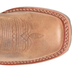 Double H Men's Kenna 12" Wide ST Slip Resist Roper Work Boot -Brown- DH7035 -Overlook Boots Online Shop DH7035 500xauto Top