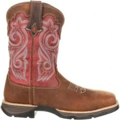 Durango Women's Lady Rebel 10" Comp Toe WP Western Work Boot - DRD0220 -Overlook Boots Online Shop DRD0220 profile