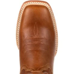 Durango Women's Arena Pro 12" Square Toe Western Boot Chestnut DRD0380 -Overlook Boots Online Shop DRD0380 birdseye