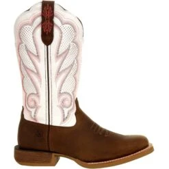 Durango Women's Lady Rebel Pro 12" Square Toe Ventilated Western Boot -Overlook Boots Online Shop DRD0392 profile