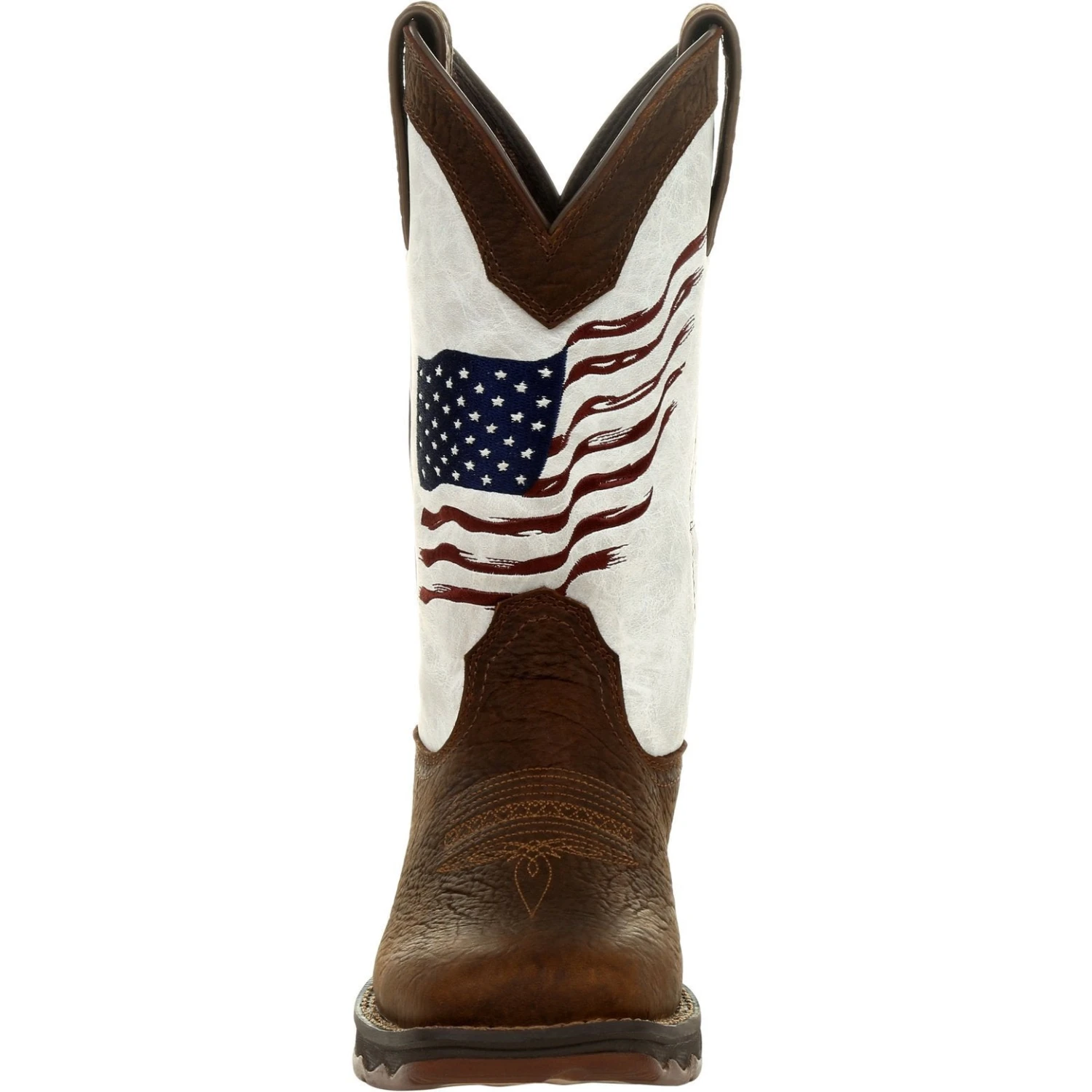 Durango Women's Lady Rebel Distressed Flag 11" Square Toe Western Boot DRD0394 4 Durango Women's Lady Rebel Distressed Flag 11" Square Toe Western Boot DRD0394 - Image 2
