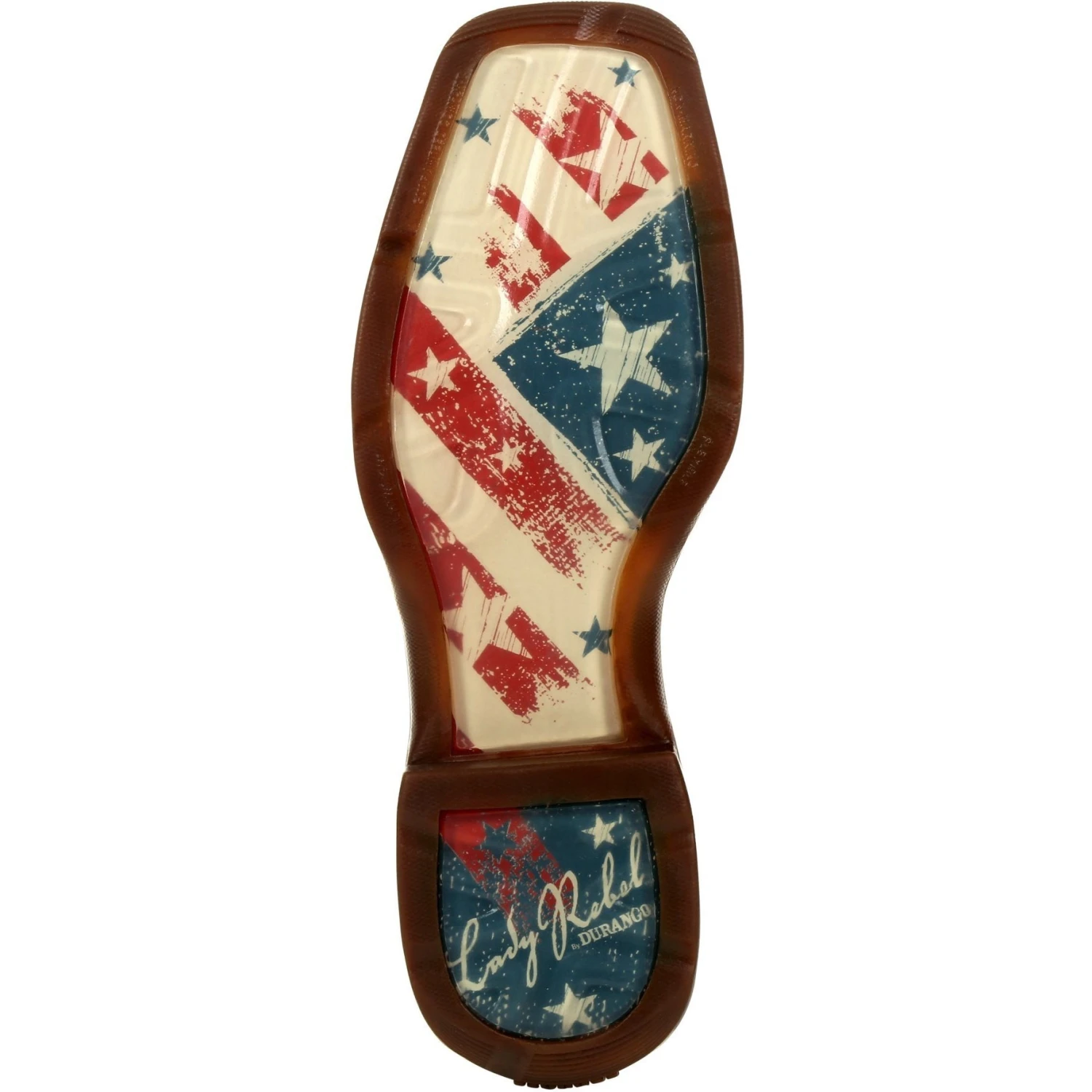 Durango Women's Lady Rebel Distressed Flag 11" Square Toe Western Boot DRD0394 9 Durango Women's Lady Rebel Distressed Flag 11" Square Toe Western Boot DRD0394 - Image 7