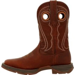 Durango Women's Lady Rebel™ 11" Sqr Toe Pull-On Western Boot - DRD0407 12 Durango Women's Lady Rebel™ 11" Sqr Toe Pull-On Western Boot - DRD0407 -Overlook Boots Online Shop DRD0407 instep profile