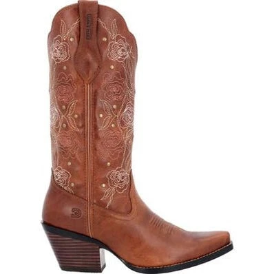 Durango Women's Crush 13" Snip Toe Western Boot - Rosewood - DRD0453 4 Durango Women's Crush 13" Snip Toe Western Boot - Rosewood - DRD0453 - Image 2