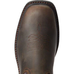 Ariat Men's Groundwork 11" Soft Toe WP Western Work Boot - 10034724 -Overlook Boots Online Shop F20 MNS WORK 10034724 toe