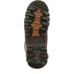 Rocky Men's Core 8" WP 400G Ins Outdoor Hunt Boot - Brown - FQ0004754 -Overlook Boots Online Shop FQ0004754 outsole