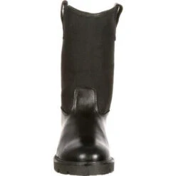 Rocky Men's Warden Pull-On Wellington Duty Boot - Black - FQ0006300 -Overlook Boots Online Shop FQ0006300 5