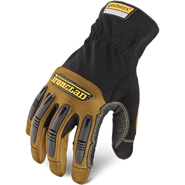 Ironclad Racnhworx Genuine Leather Work Gloves - Brown - RWG2 3 Ironclad Racnhworx Genuine Leather Work Gloves - Brown - RWG2