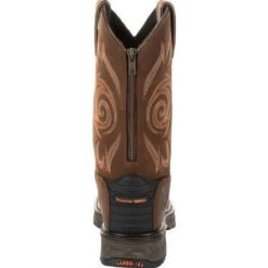 Georgia Men's Carbo-Tec LT 11" Stl Toe WP Western Boot -Brown- GB00264 -Overlook Boots Online Shop GB00264 5