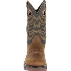 Georgia Men's Carbo-Tec LT 11" Pull-On WP Western Boot -Brown- GB00266 12 Georgia Men's Carbo-Tec LT 11" Pull-On WP Western Boot -Brown- GB00266 -Overlook Boots Online Shop GB00266 4