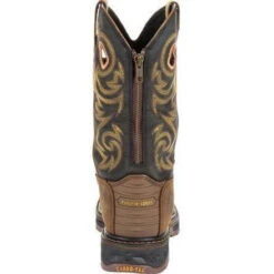 Georgia Men's Carbo-Tec LT 11" Pull-On WP Western Boot -Brown- GB00266 11 Georgia Men's Carbo-Tec LT 11" Pull-On WP Western Boot -Brown- GB00266 -Overlook Boots Online Shop GB00266 5