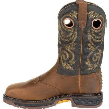 Georgia Men's Carbo-Tec LT 11" Stl Toe WP Western Boot -Brown- GB00267 7 Georgia Men's Carbo-Tec LT 11" Stl Toe WP Western Boot -Brown- GB00267 - Image 5