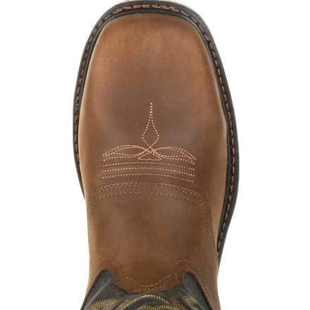 Georgia Men's Carbo-Tec LT 11" Stl Toe WP Western Boot -Brown- GB00267 5 Georgia Men's Carbo-Tec LT 11" Stl Toe WP Western Boot -Brown- GB00267 - Image 3