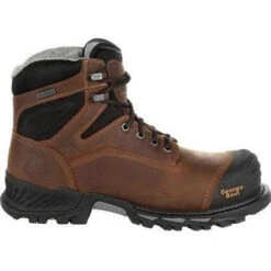 Georgia Men's Rumbler 6" Comp Toe WP Work Boot - Brown - GB00284 -Overlook Boots Online Shop GB00284 3