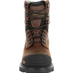 Georgia Men's Rumbler 8" Comp Toe WP Work Boot - Brown - GB00285 12 Georgia Men's Rumbler 8" Comp Toe WP Work Boot - Brown - GB00285 -Overlook Boots Online Shop GB00285 4