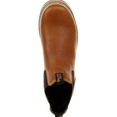 Georgia Men's AMP LT Wedge Soft Toe Chelsea Work Boot - Brown - GB00346 5 Georgia Men's AMP LT Wedge Soft Toe Chelsea Work Boot - Brown - GB00346 - Image 3