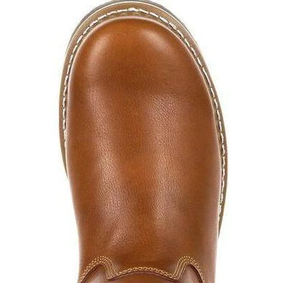 Georgia Men's AMP LT Wedge Pull-On Soft Toe Work Boot - Brown - GB00349 5 Georgia Men's AMP LT Wedge Pull-On Soft Toe Work Boot - Brown - GB00349 - Image 3