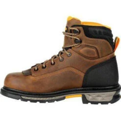 Georgia Men's LTX 6" Comp Toe WP Carbo-Tec Work Boot- Brown - GB00391 -Overlook Boots Online Shop GB00391 6