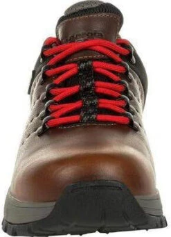 Georgia Men's Eagle Trail Soft Toe WP Oxford Work Shoe - Brown - GB00398 -Overlook Boots Online Shop GB00398 4