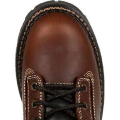 Georgia Women's AMP LT Logger Alloy Toe WP Work Boot - Brown - GB00428 -Overlook Boots Online Shop GB00428 7