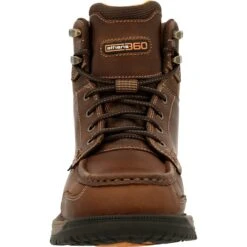 Georgia Men's Athens 360 5" Soft Toe WP Work Boot - Brown - GB00439 13 Georgia Men's Athens 360 5" Soft Toe WP Work Boot - Brown - GB00439 -Overlook Boots Online Shop GB00439 front