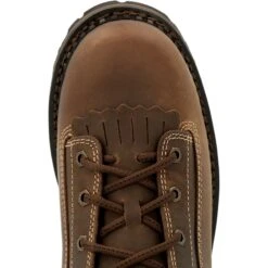 Georgia Men's AMP LT Low Heel Logger 9" Comp Toe WP Work Boot- GB00473 14 Georgia Men's AMP LT Low Heel Logger 9" Comp Toe WP Work Boot- GB00473 -Overlook Boots Online Shop GB00473 birdseye