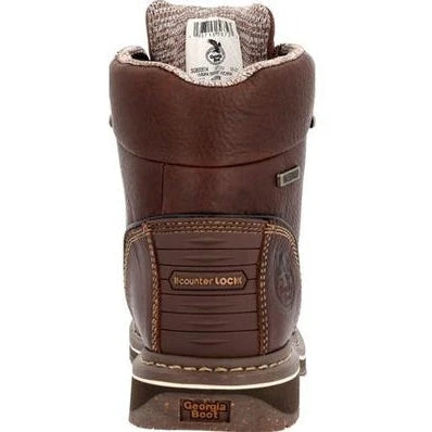 Georgia Women's Amp Lt Edge 6" WP Alloy Toe Work Boot -Brown- GB00515 6 Georgia Women's Amp Lt Edge 6" WP Alloy Toe Work Boot -Brown- GB00515 - Image 4