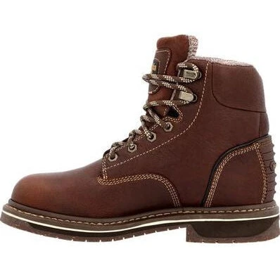 Georgia Women's Amp Lt Edge 6" WP Alloy Toe Work Boot -Brown- GB00515 5 Georgia Women's Amp Lt Edge 6" WP Alloy Toe Work Boot -Brown- GB00515 - Image 3