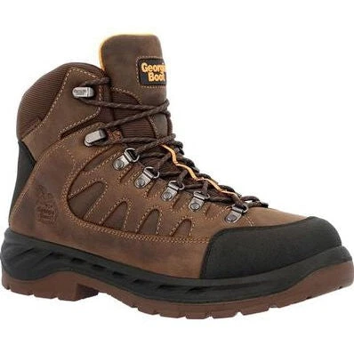 Georgia Men's Ot 6" WP Slip Resistant Hiker Work Boot -Brown- GB00524 3 Georgia Men's Ot 6" WP Slip Resistant Hiker Work Boot -Brown- GB00524