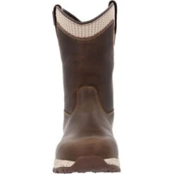 Georgia Women's Eagle Trail 10" WP Alloy Toe Work Boot -Brown- GB00557 -Overlook Boots Online Shop GB00557 3 LARGE ef57730a e809 43cd 9f4d 678d25ab4273