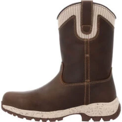 Georgia Women's Eagle Trail 10" WP Alloy Toe Work Boot -Brown- GB00557 -Overlook Boots Online Shop GB00557 5 LARGE 1f9ad17c 2aff 4f19 b7c9 7025b8831362